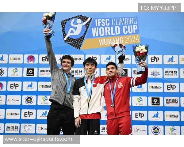 武汉攀岩队在全国运动攀岩个人能力排行榜中荣获第三名的佳绩
